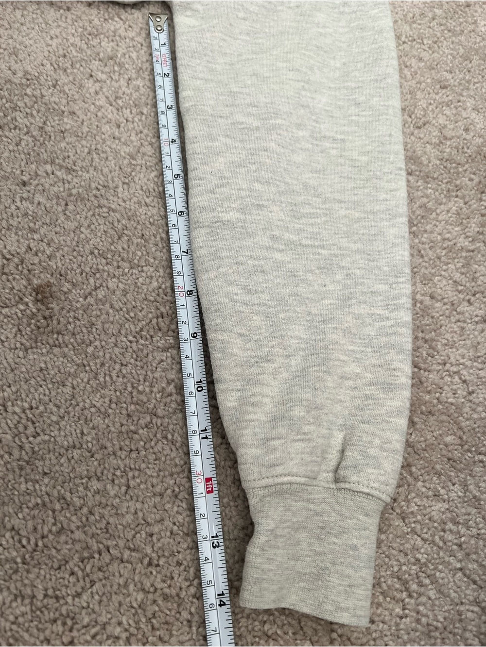 Fear of God ESSENTIALS Light Gray Crewneck Sweatshirt - Picture 9 of 11